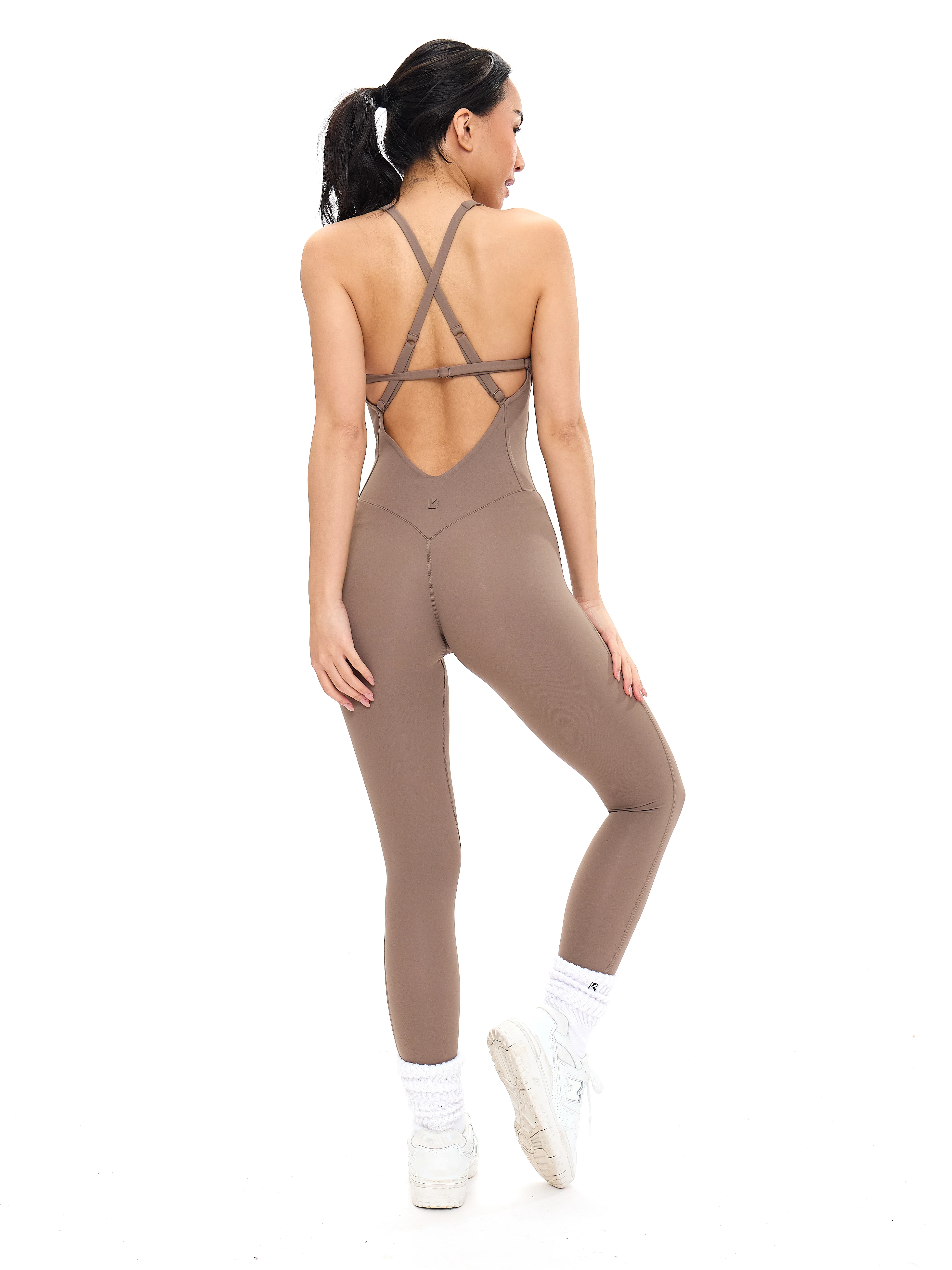 Corset Bodysuit - Chai Latte - Image 2