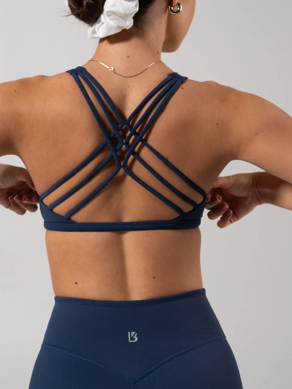 Crossfire Sports Bra - Baked Blue - Image 4