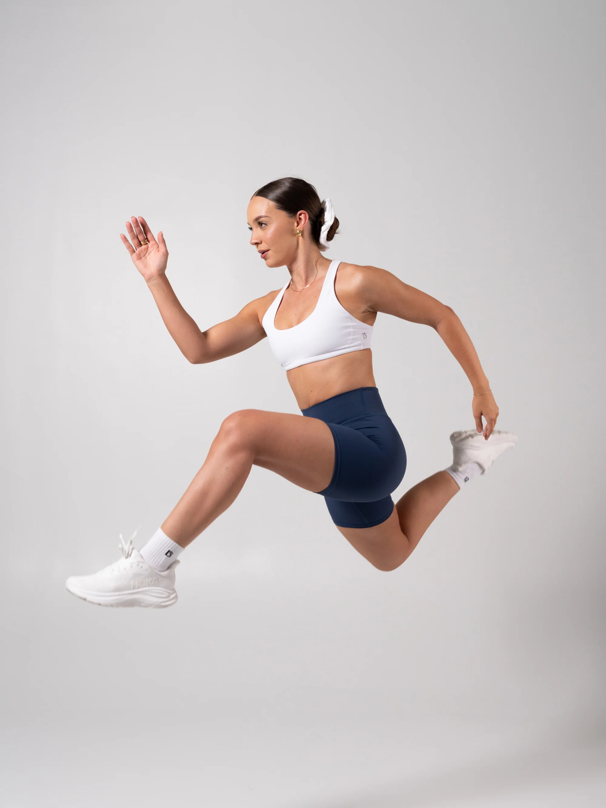Crossfire Sports Bra - White - Image 9