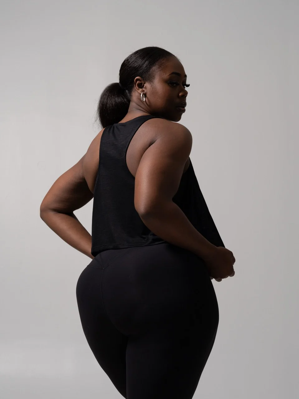 Go With The Flow Hip Tank - Onyx Black - Image 2