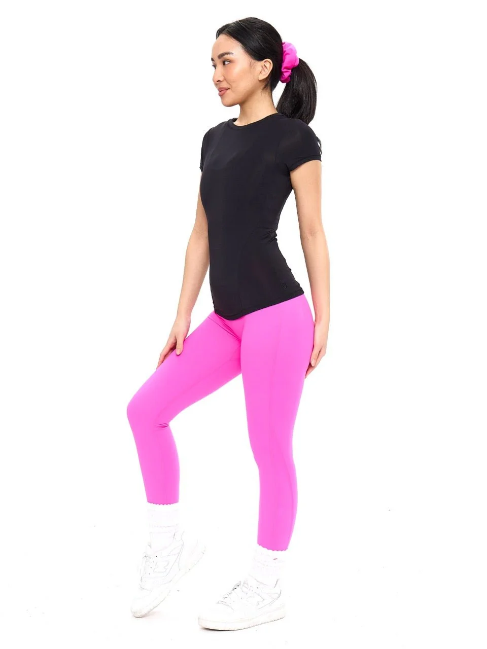Halo Hip Tee - Onyx Black - Image 4