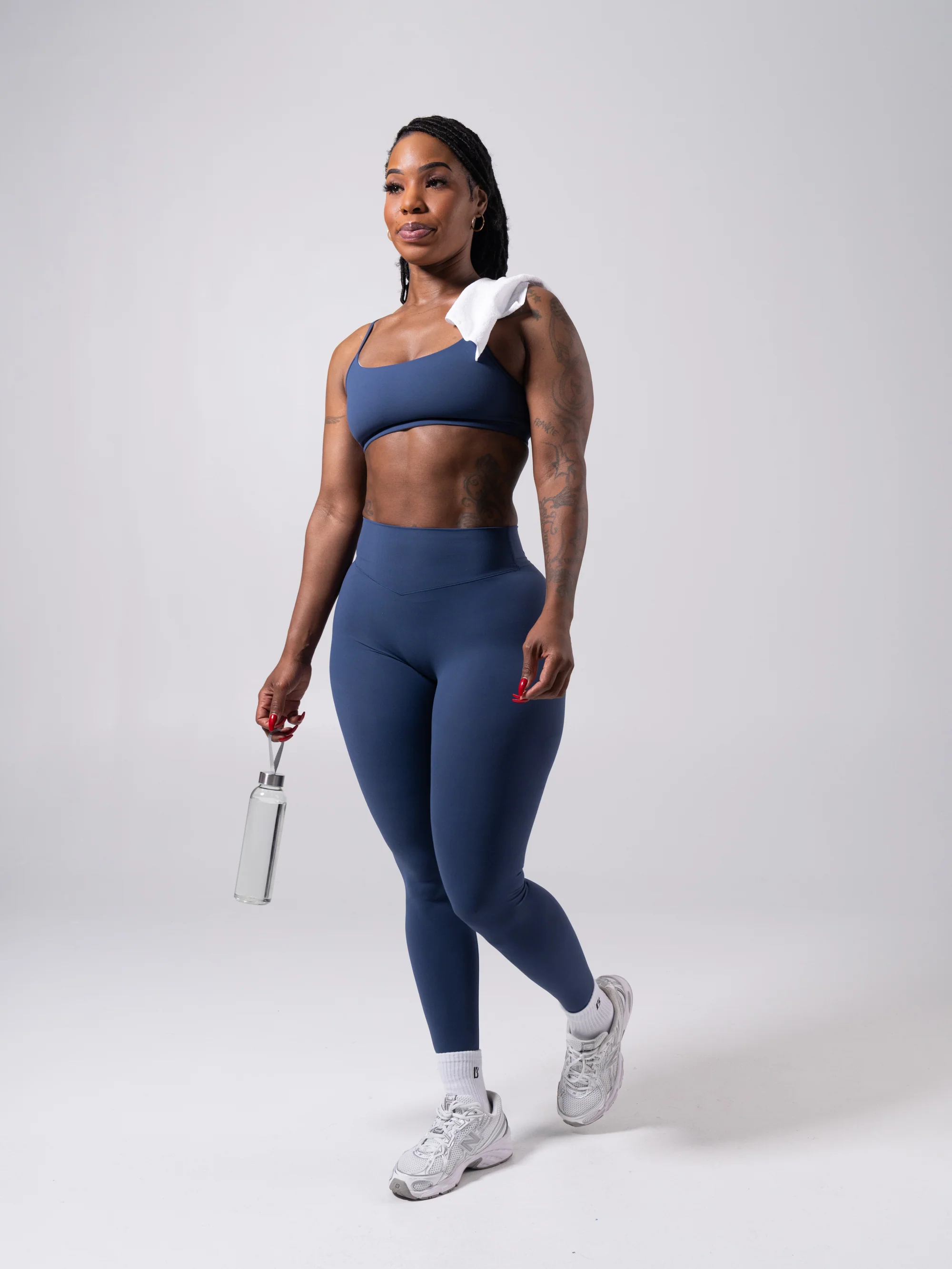 Micro Legacy Legging - Baked Blue - Image 2