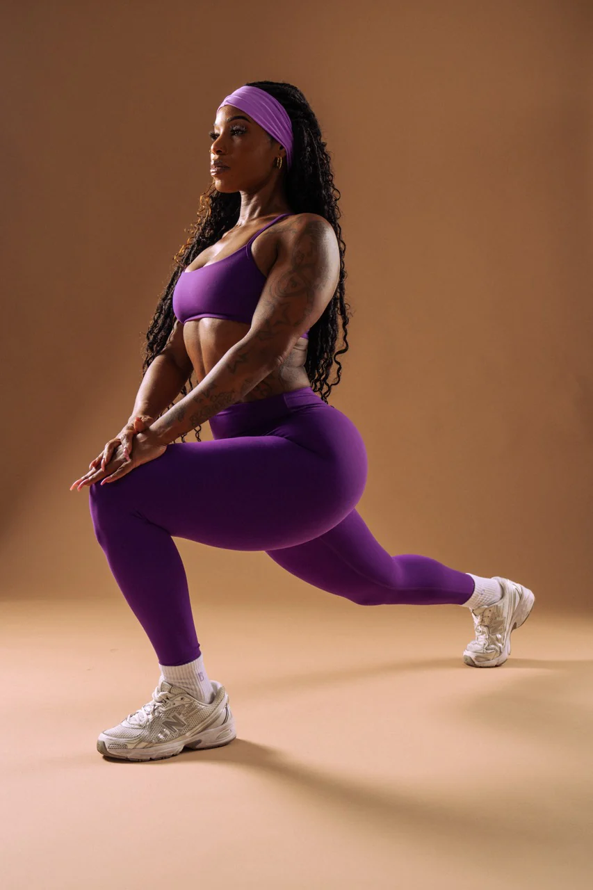 Micro Legacy Legging - Grape Jelly