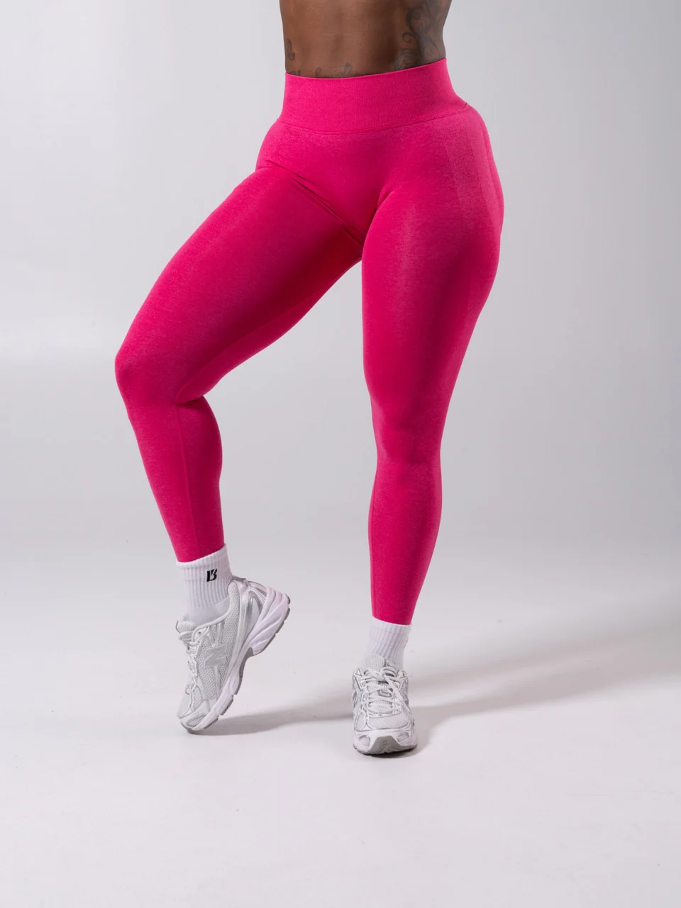 Miracle Seamless Hip Rise Legging - Heather Miami Vice - Image 11