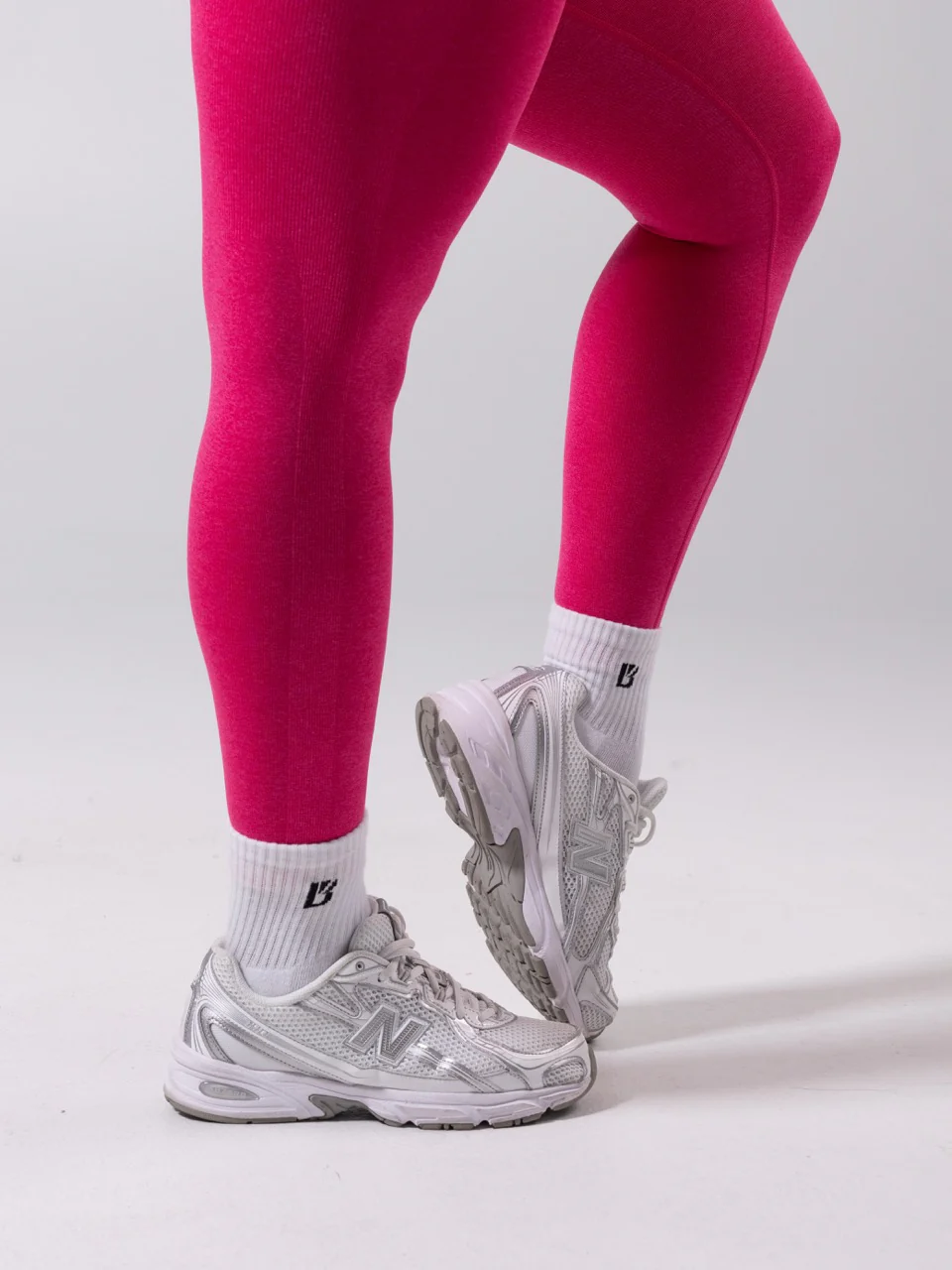Miracle Seamless Hip Rise Legging - Heather Miami Vice - Image 6