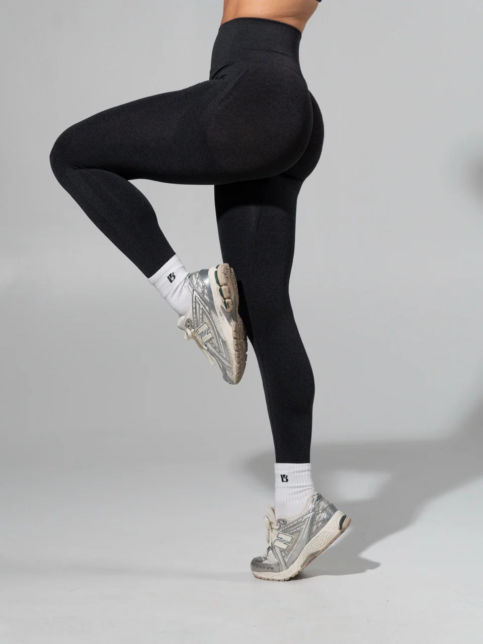 Miracle Seamless Legging - Heather Charcoal