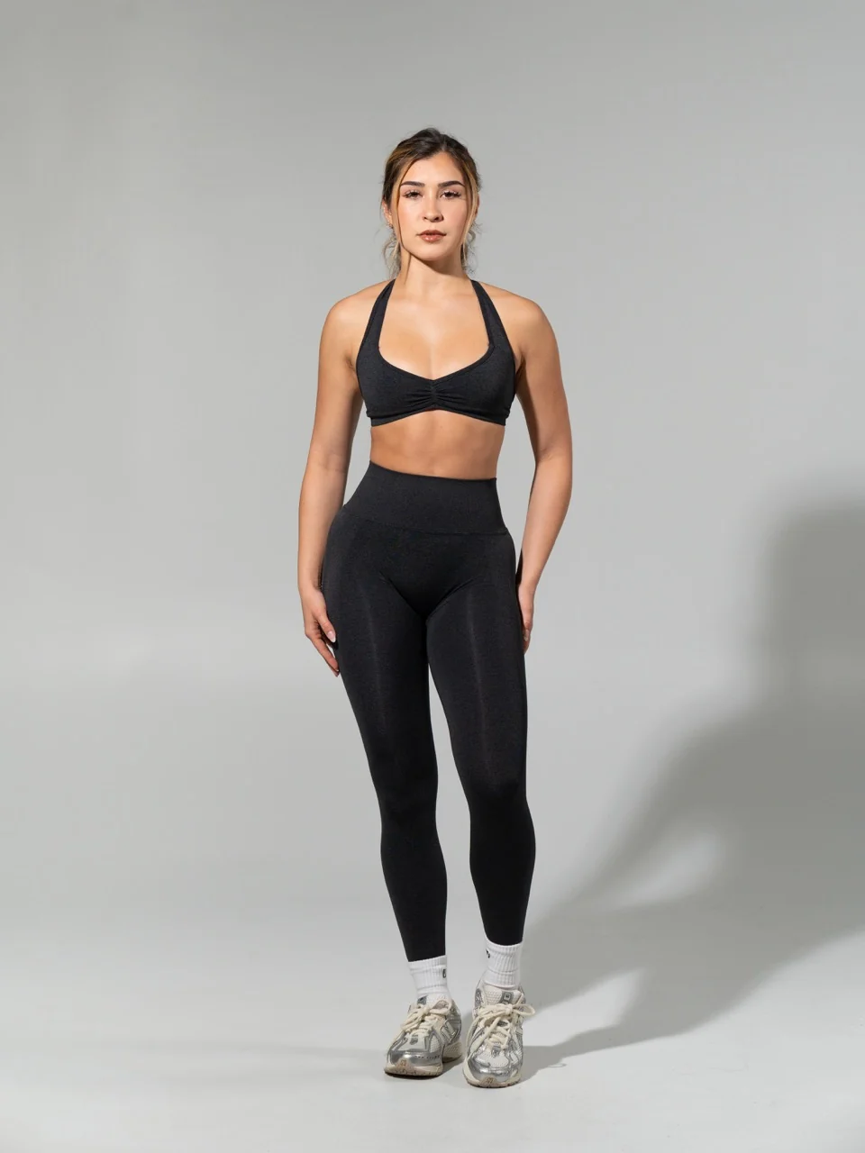 Miracle Seamless Legging - Heather Charcoal - Image 2