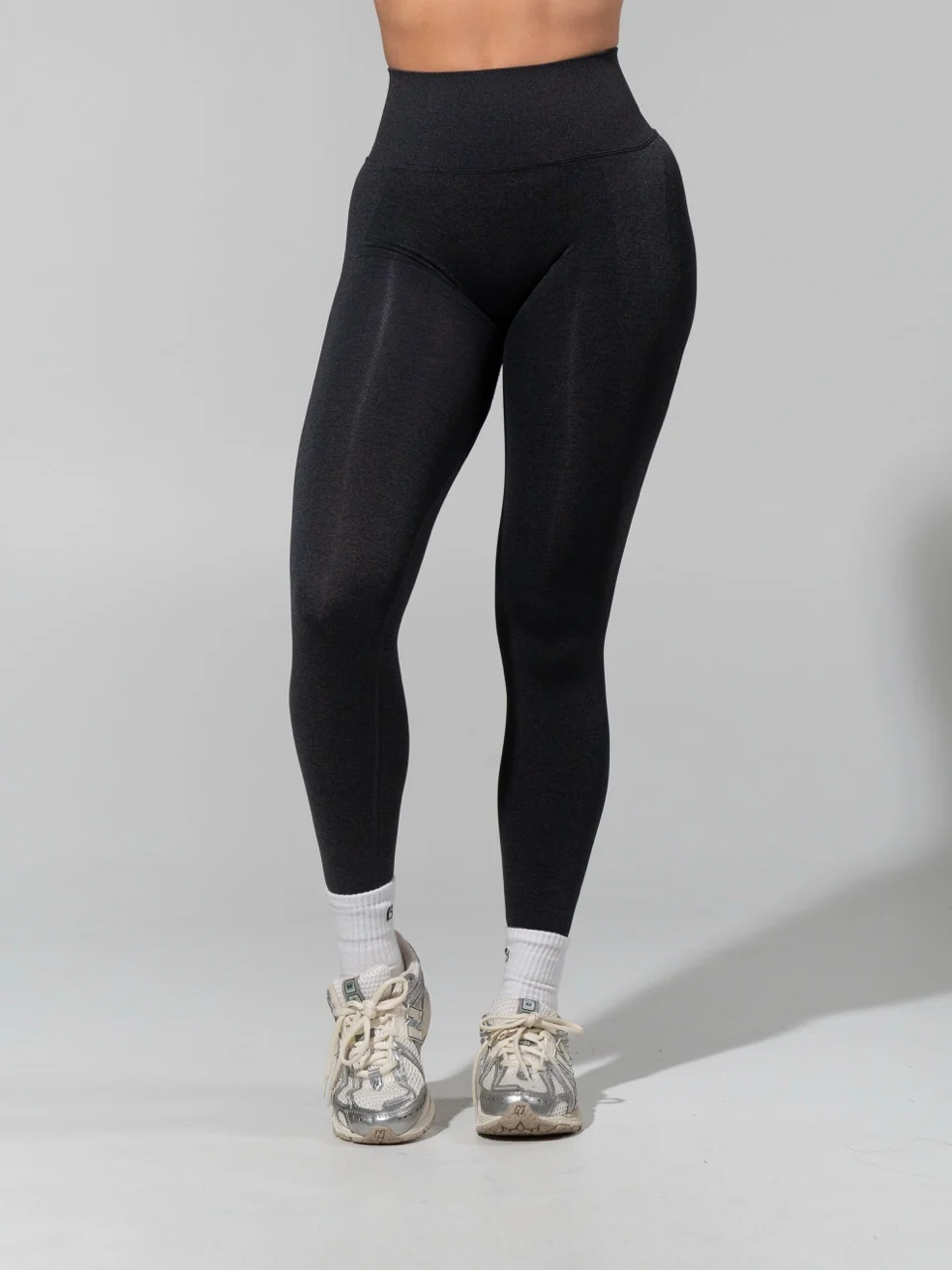 Miracle Seamless Legging - Heather Charcoal - Image 3