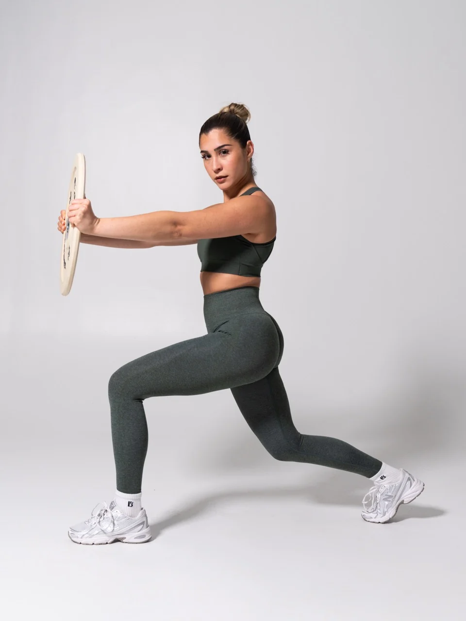 Miracle Seamless Legging - Heather Limon Pepino - Image 2