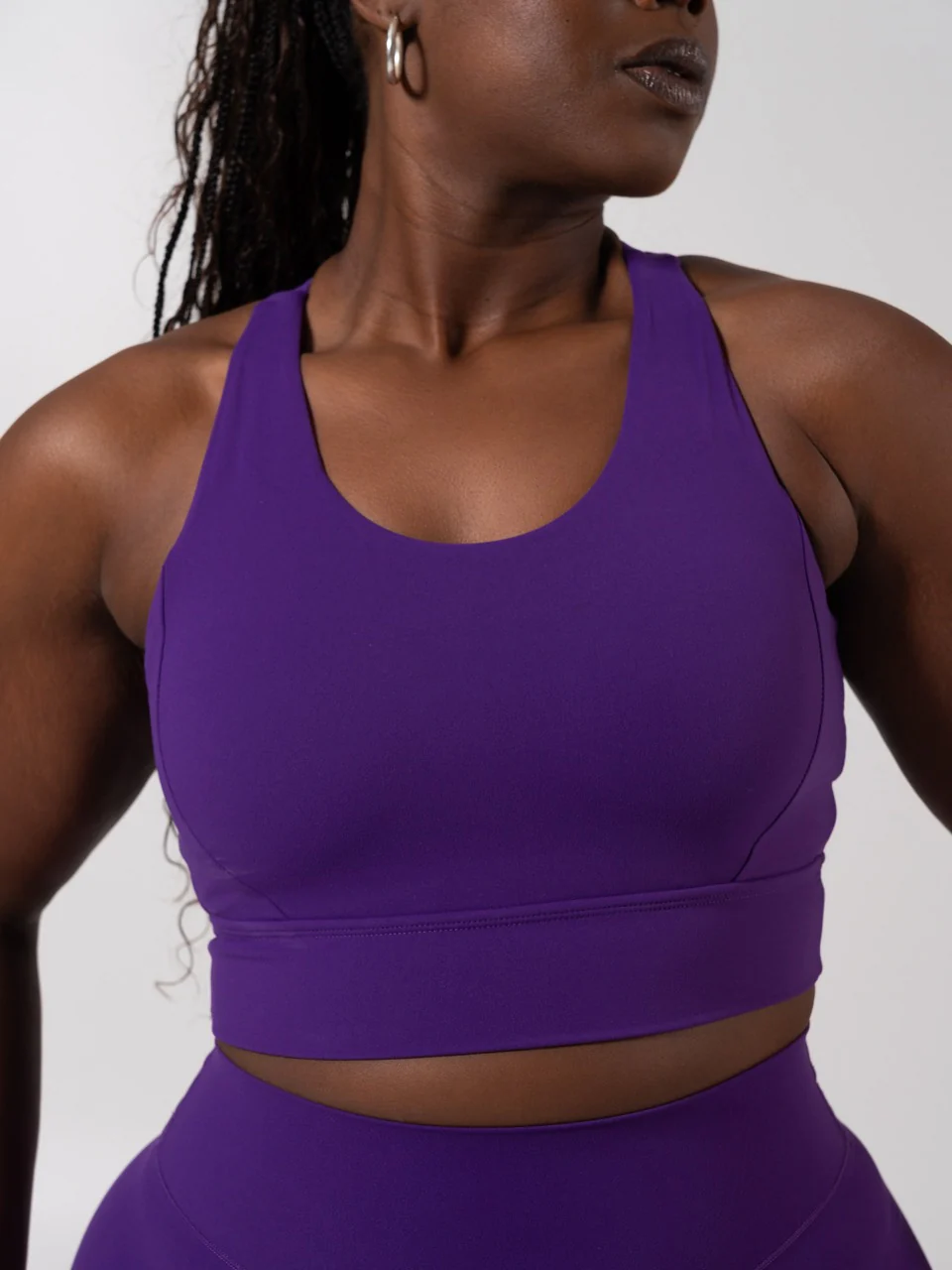 Rosa Sports Bra - Grape Jelly - Image 3