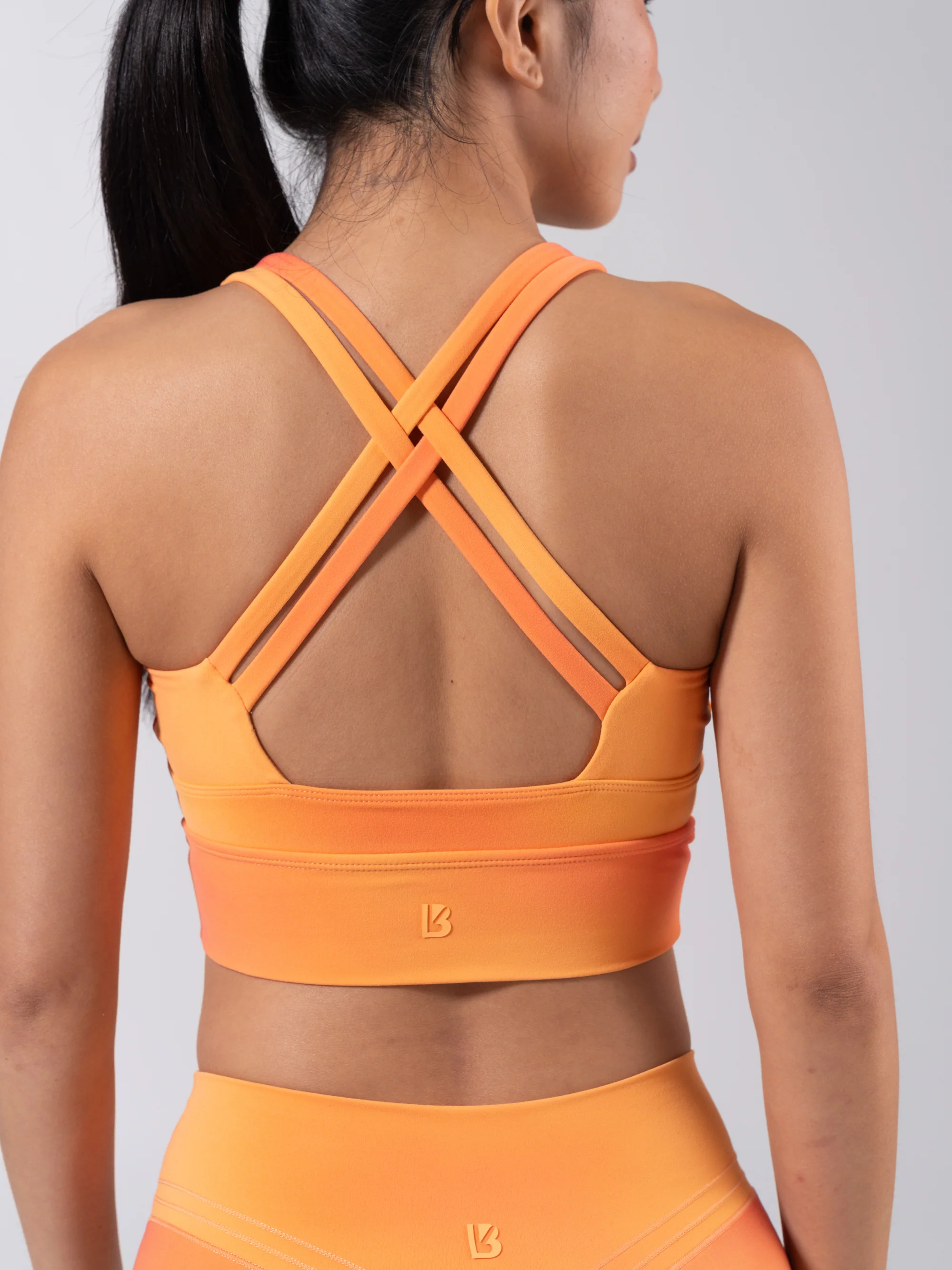 Rosa Sports Bra - Lava Print - Image 5