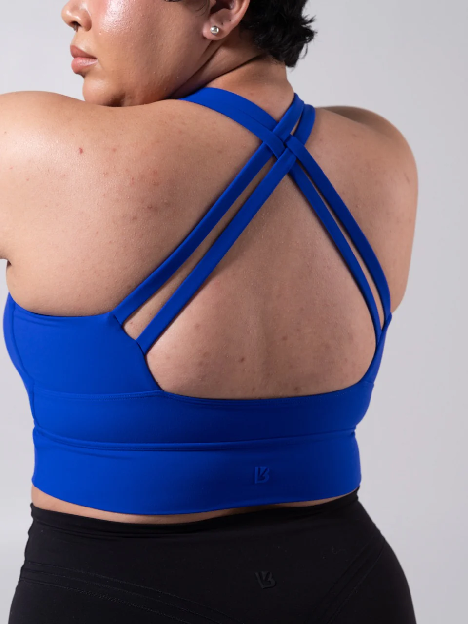 Rosa Sports Bra - Rio Blue - Image 4