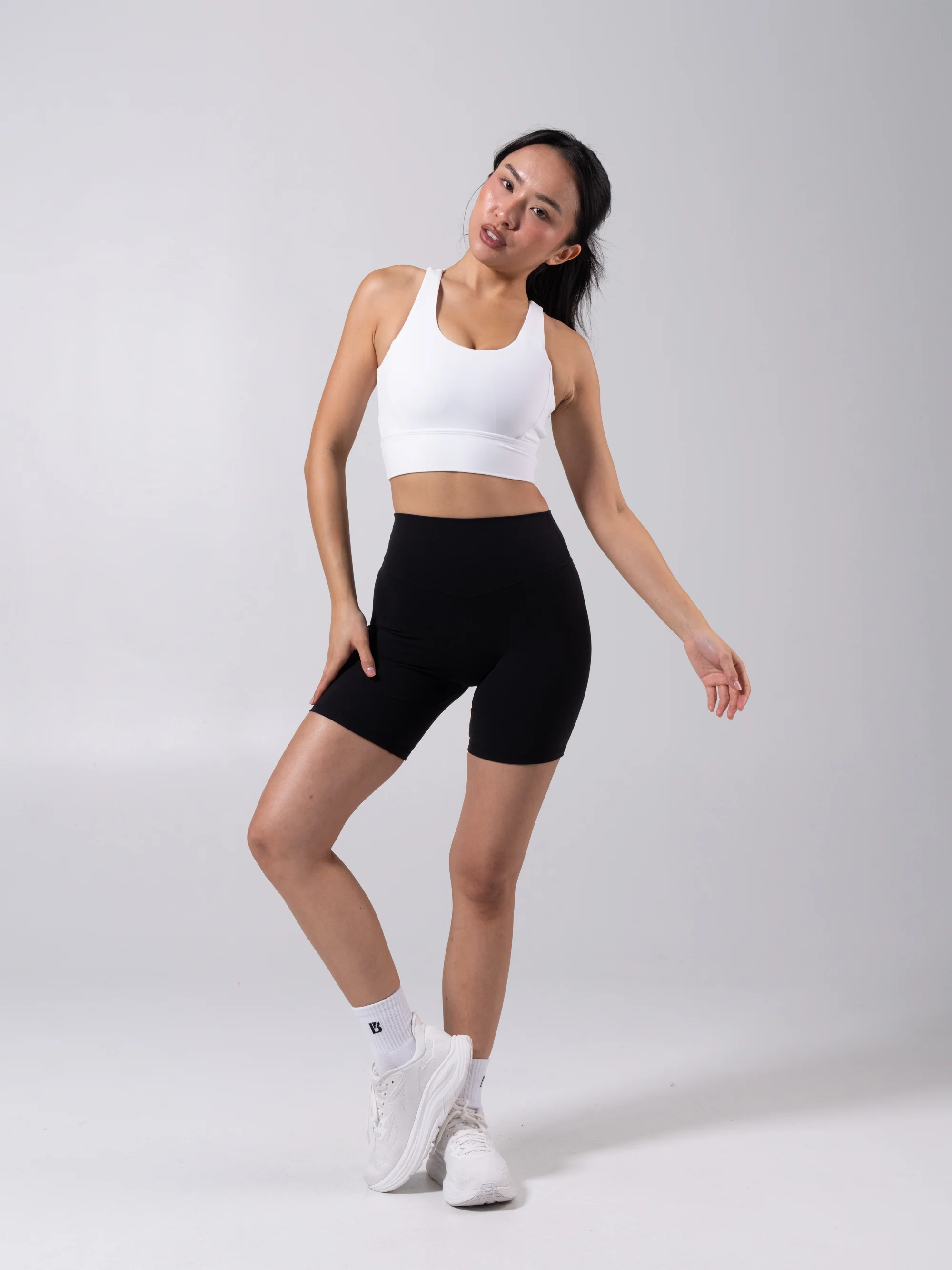 Rosa Sports Bra - White - Image 2
