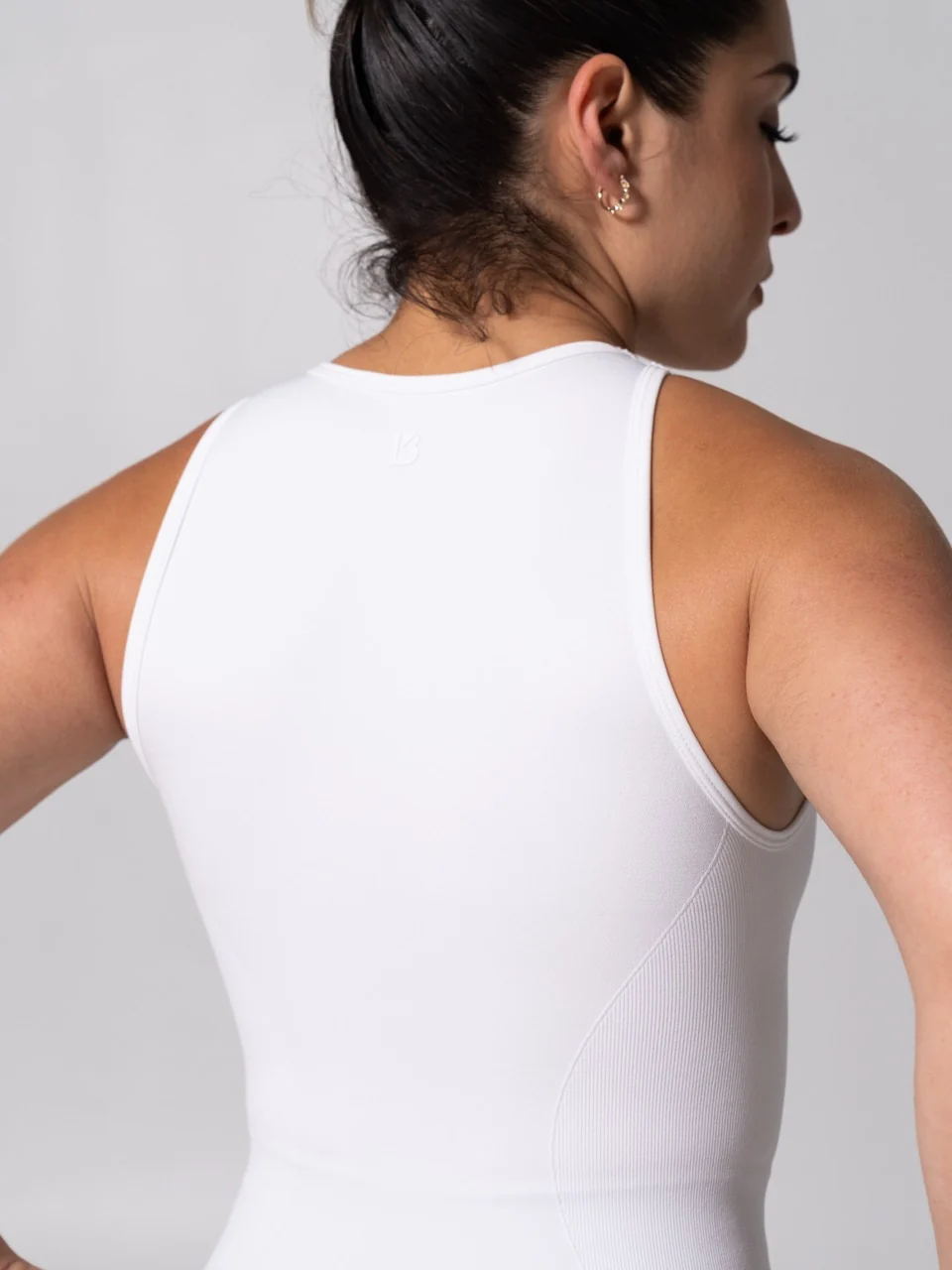 Shape Seamless Hip Tank - White - Image 4