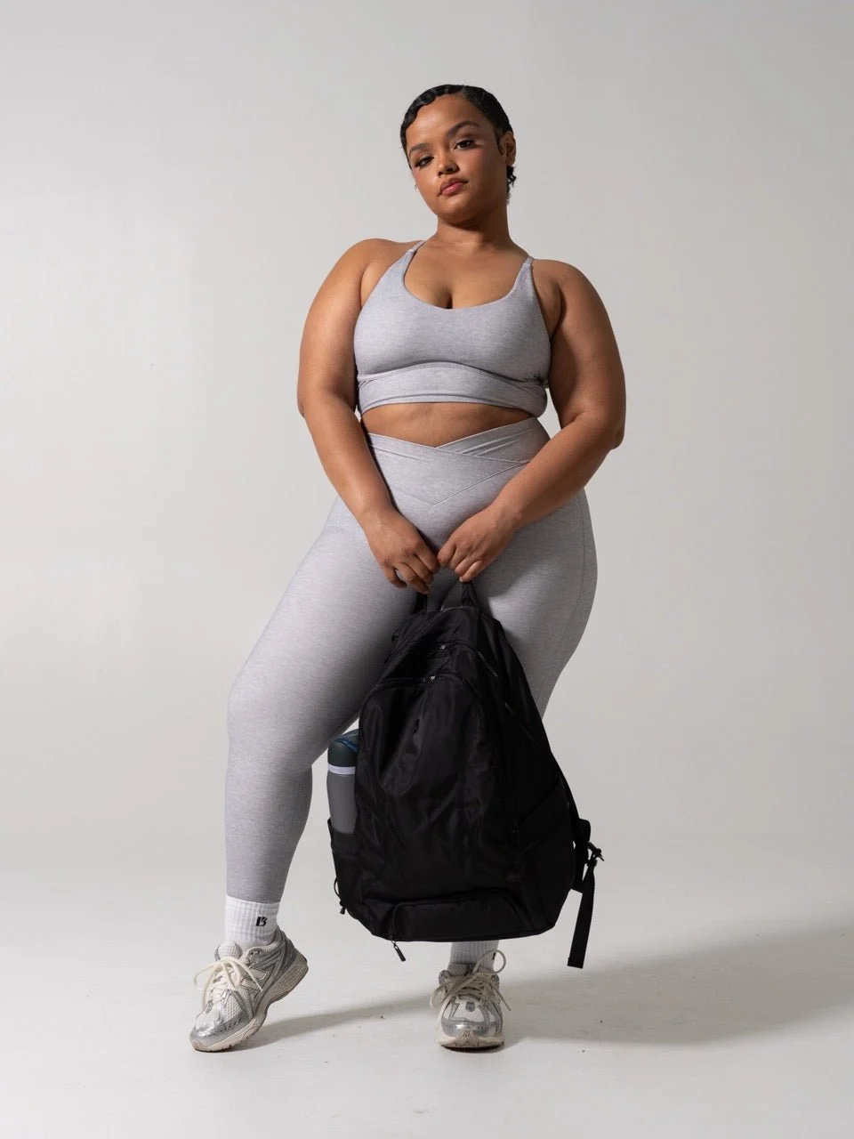 Siren Scrunch Legging - Platinum - Image 3