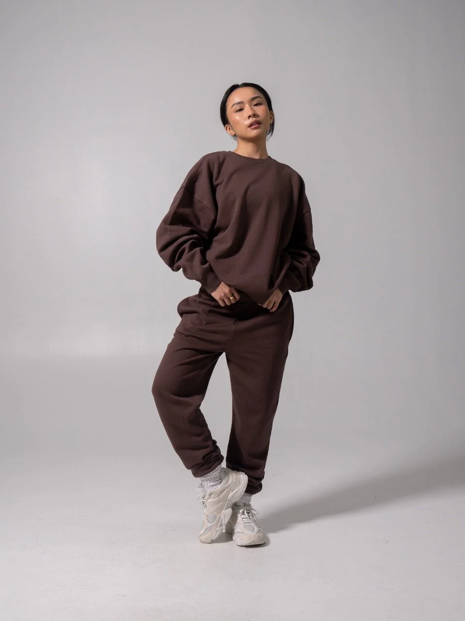 Threads Crew Pullover - Espresso - Image 2