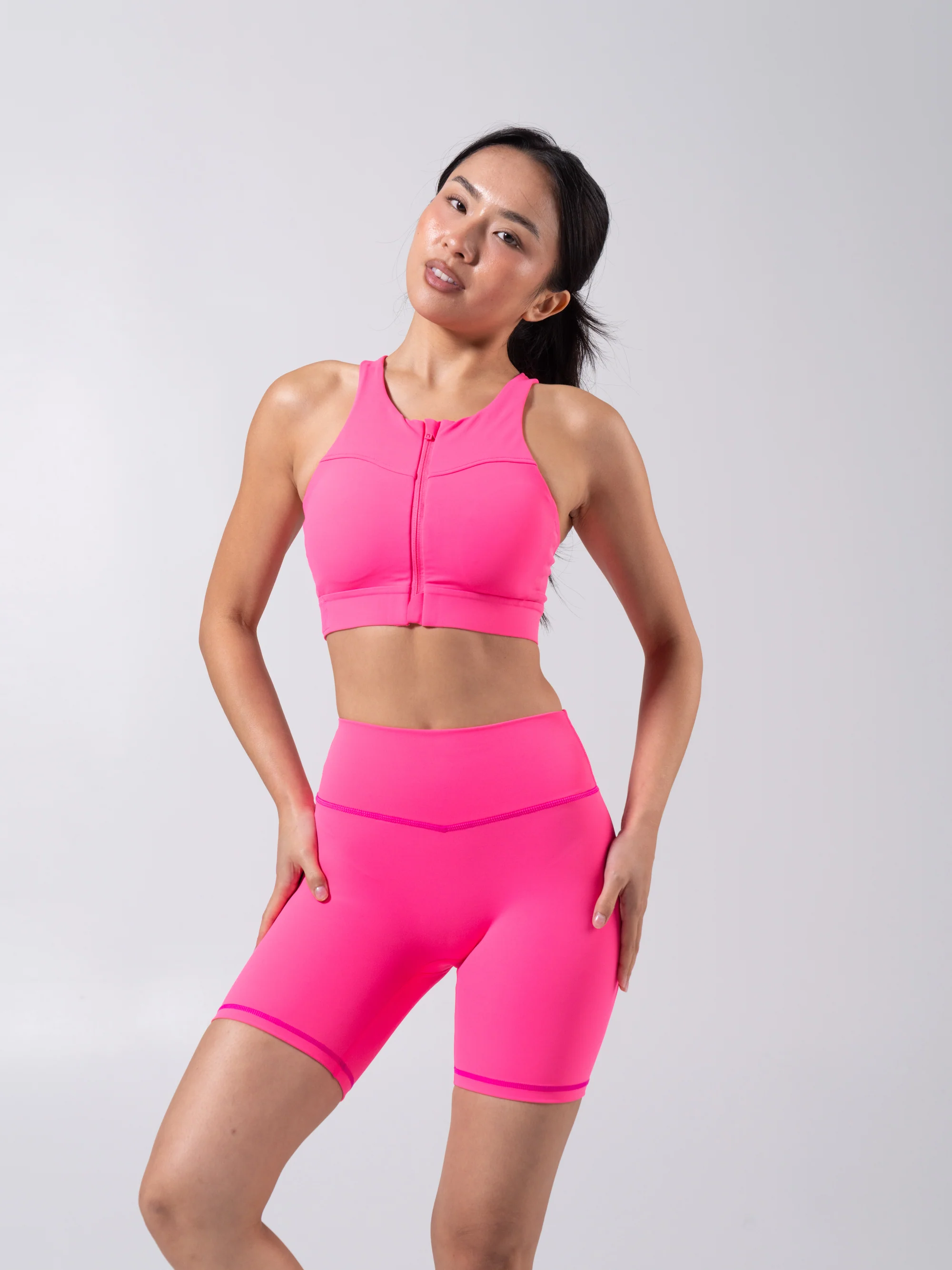 Wicked Zip Sports Bra - Hot Mess - Image 4
