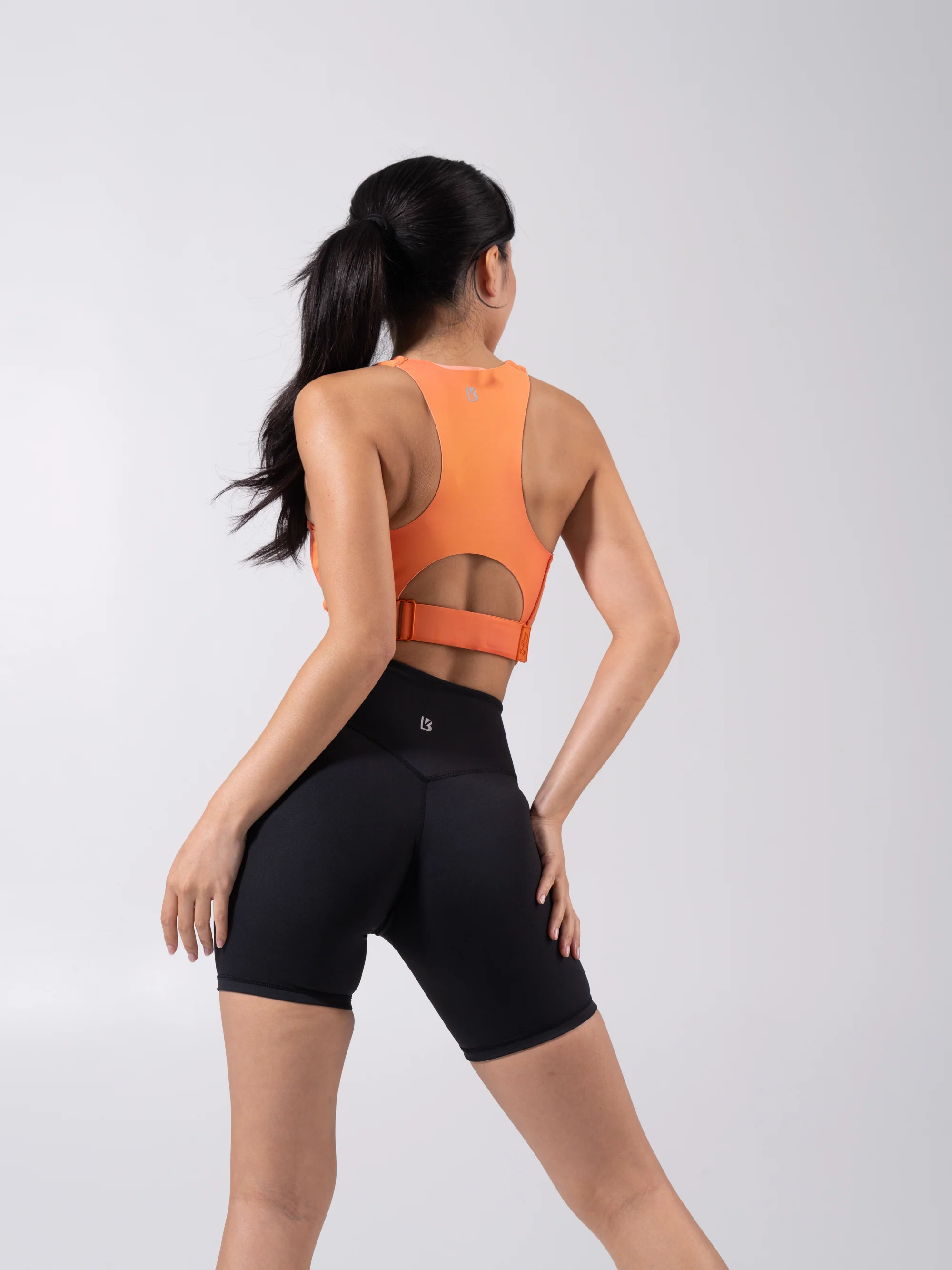 Wicked Zip Sports Bra - Lava Print - Image 5