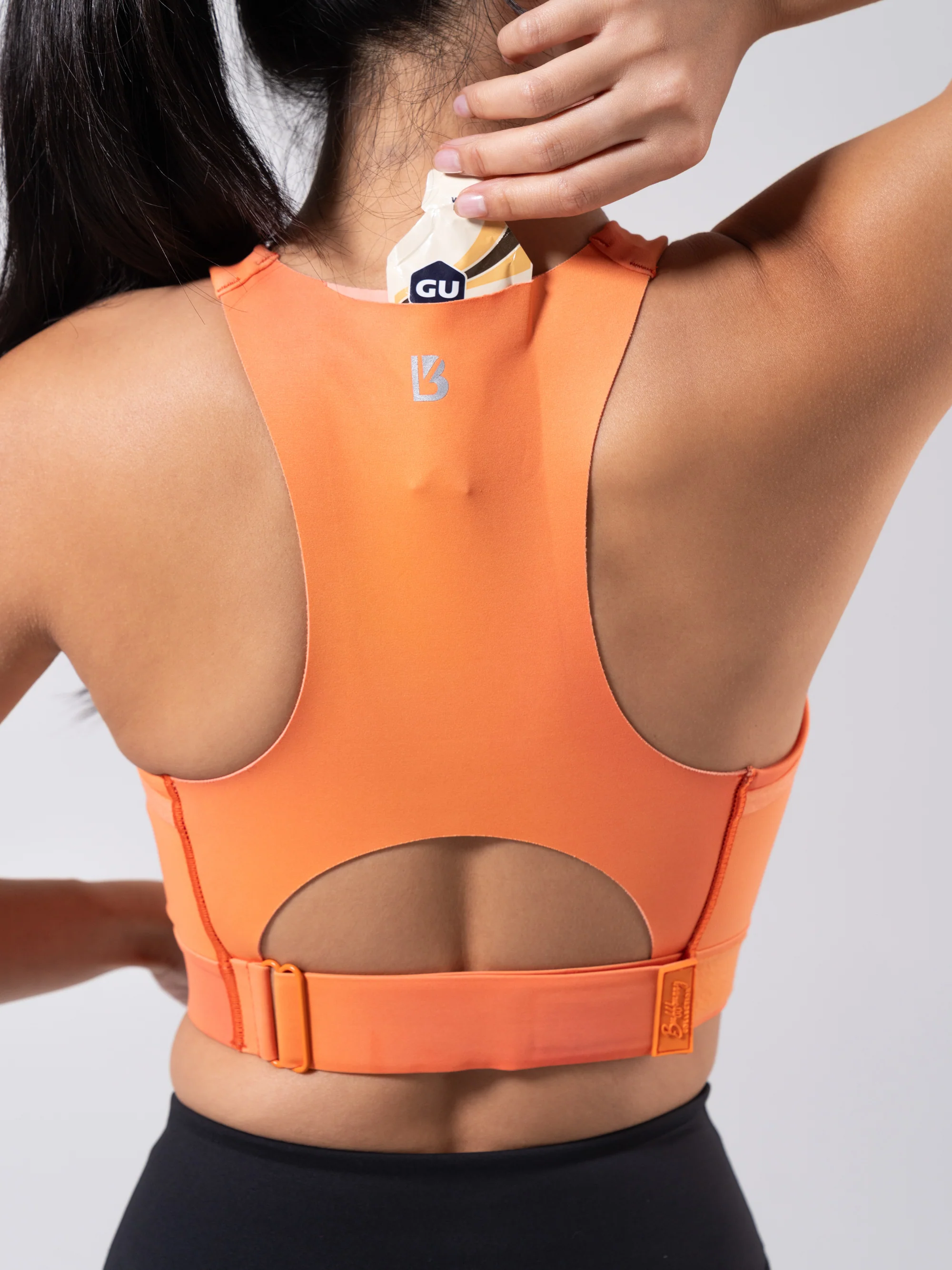 Wicked Zip Sports Bra - Lava Print - Image 6