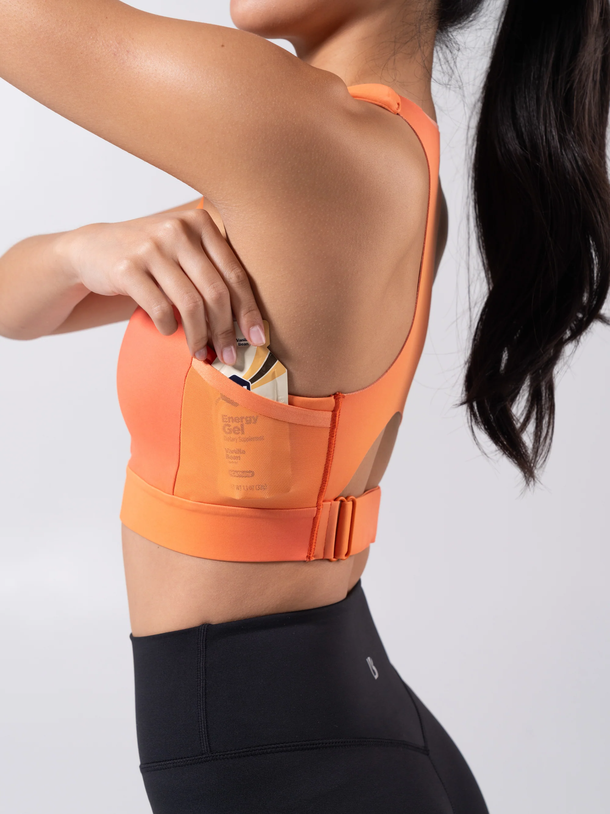 Wicked Zip Sports Bra - Lava Print - Image 7