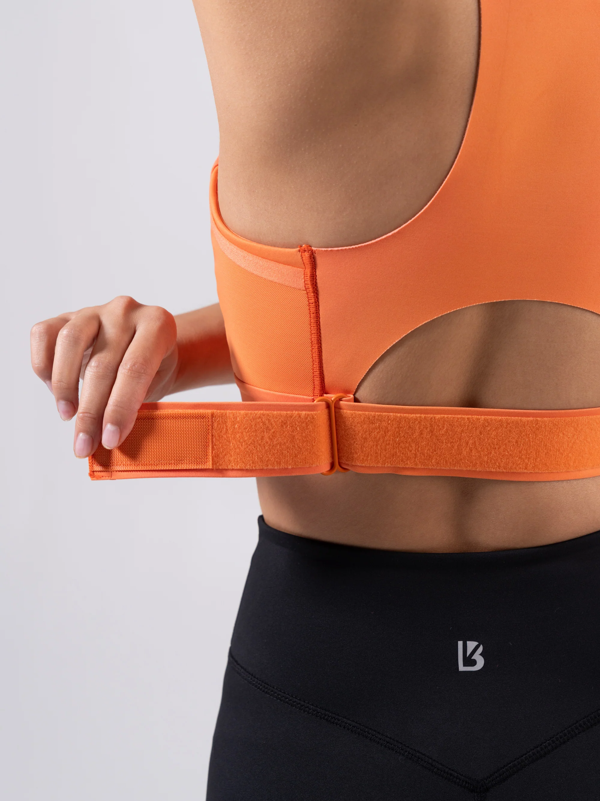 Wicked Zip Sports Bra - Lava Print - Image 8
