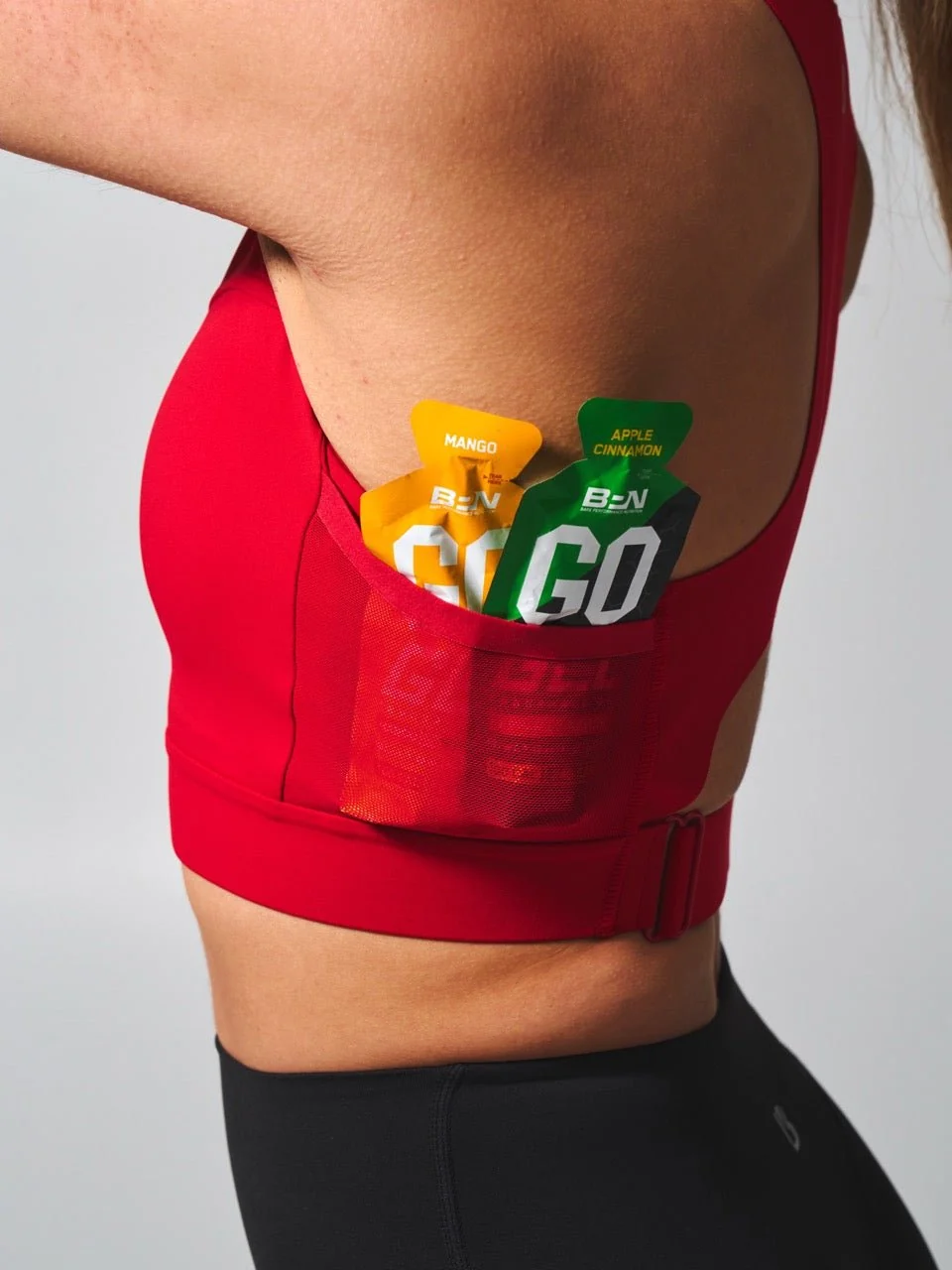 Wicked Zip Sports Bra - Lipstick Red - Image 7